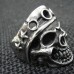 Skull Ring For Motor Biker - TR92